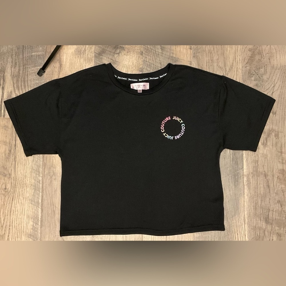 Juicy Couture Black Sleep Tee size Medium - Picture 1 of 5